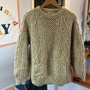 Like new internationally handmade wool sweater- VERY warm!